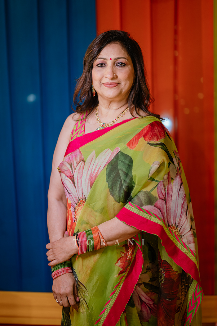 Mamta Sharma in our Angoori Leila Saree