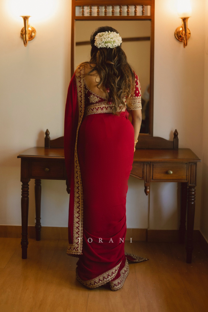 Vandana Vijayan in our Shamse Lasika Saree