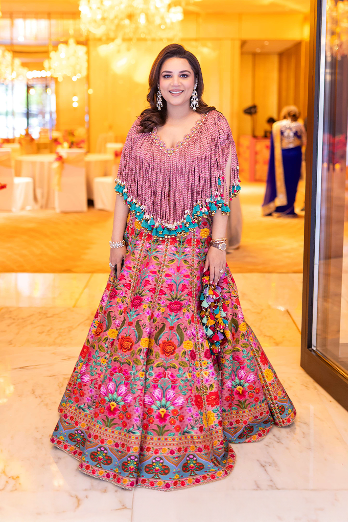 Disha B. Subramanium in our Dil Ruba Bhavi Lehenga Set