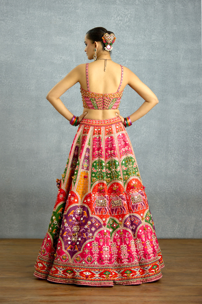 Rangili Dhruvi Drashti Lehenga Set