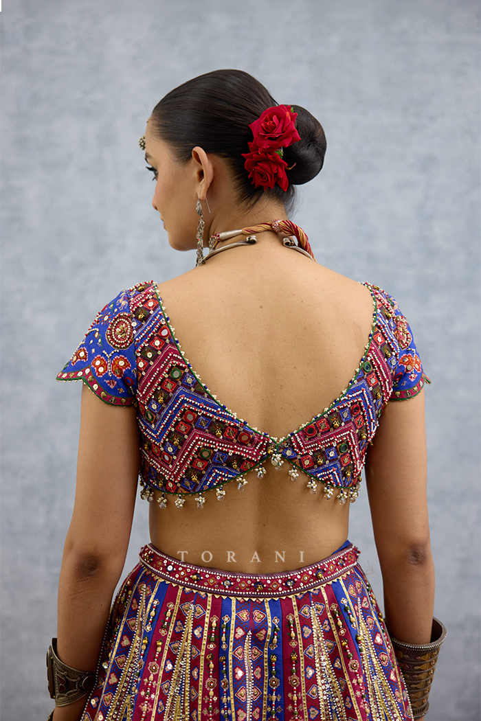 Niladri Surkhi Varna Blouse