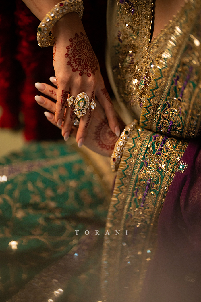 Ashna in our Custom Sabeena Sharara Set