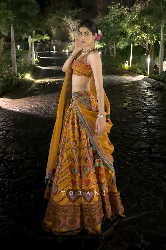 Diya Jaiswani in our Dil Seher Uma Lehenga Set