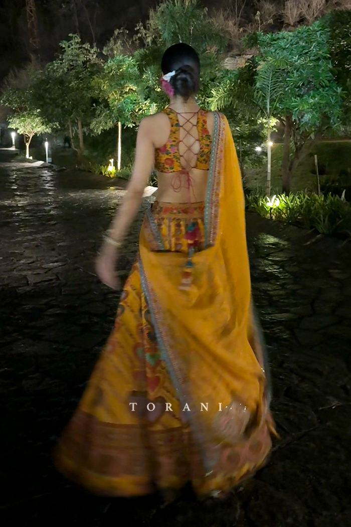 Diya Jaiswani in our Dil Seher Uma Lehenga Set
