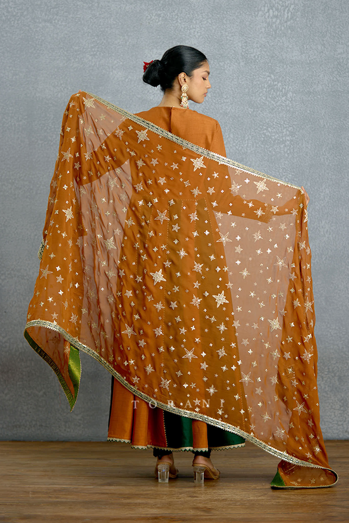 Nooran Sabz Lehar Anarkali Set