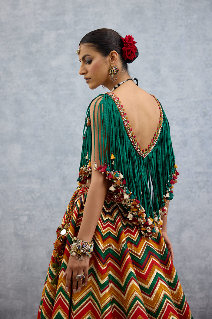 Chitrita Khanak Lehenga Set