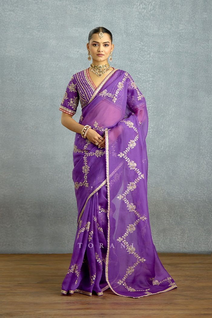Banafsha Zareen Kinaar Saree