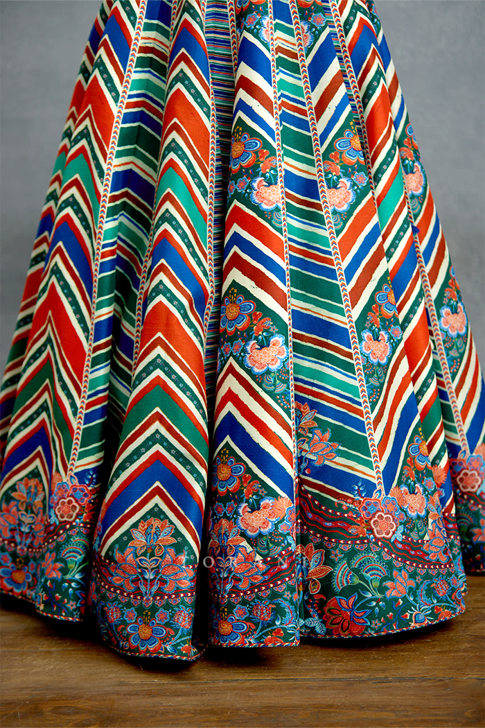 Mayurika Neelnaa Lehenga Set