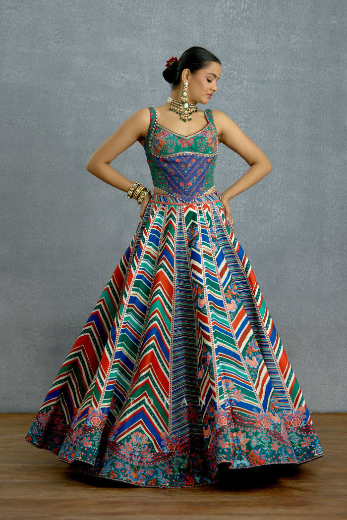 Mayurika Neelnaa Lehenga Set