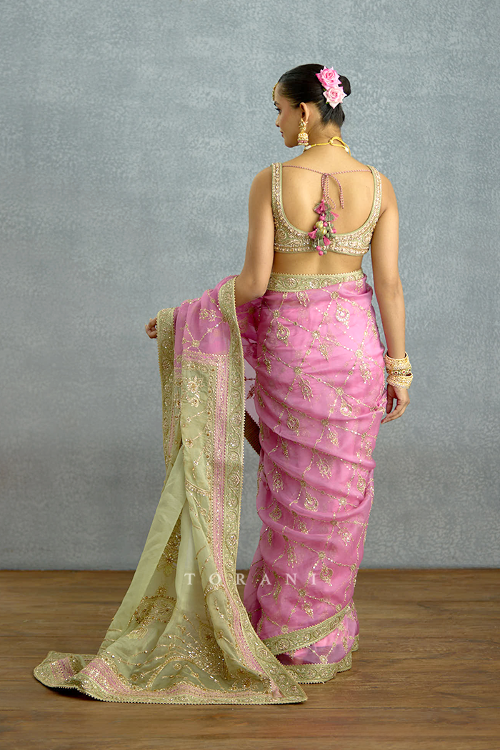Sheesh Gul Malikaana Saree