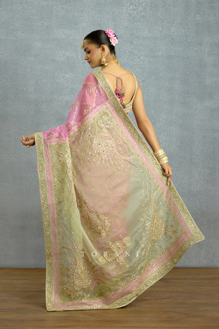 Sheesh Gul Malikaana Saree