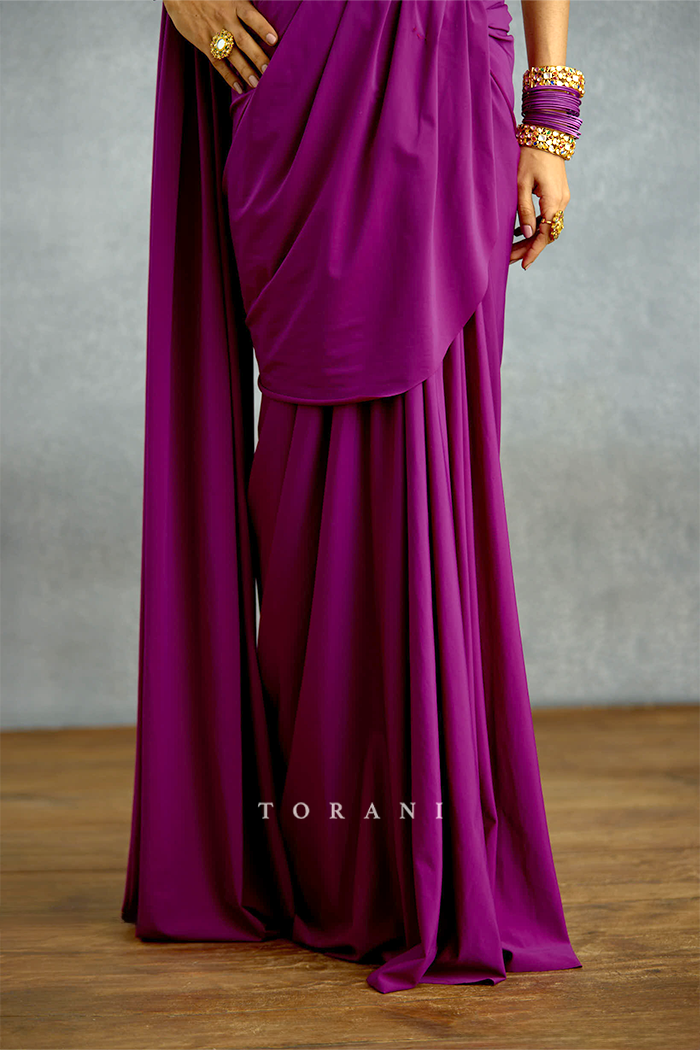 Banafsha Pranitha Saree Set