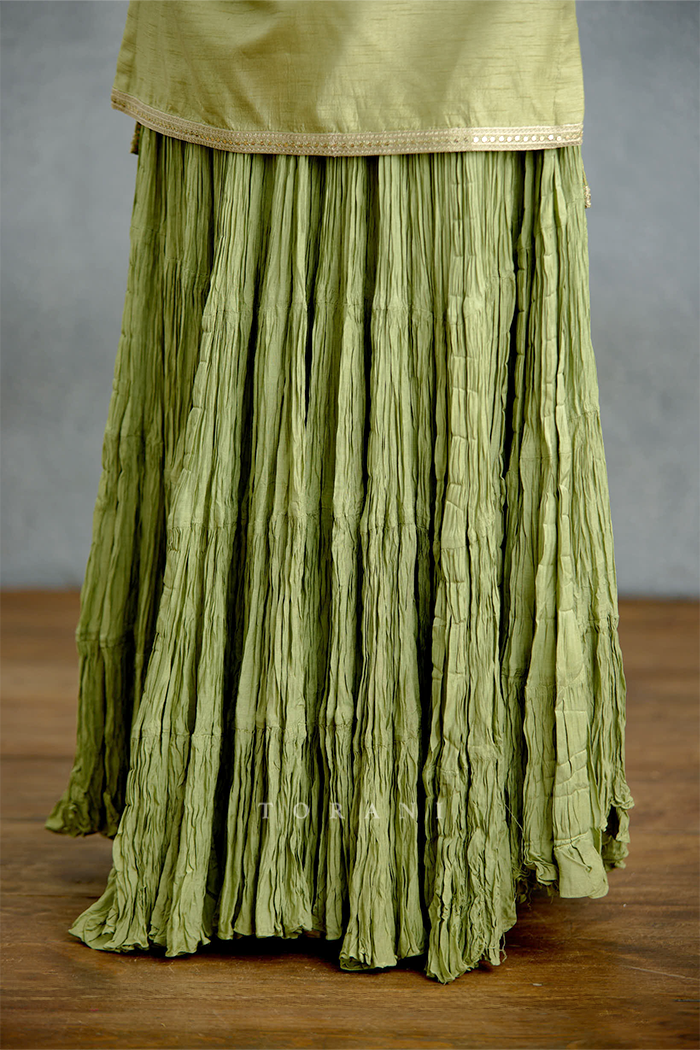 Pusta Noor Kurta Skirt Set