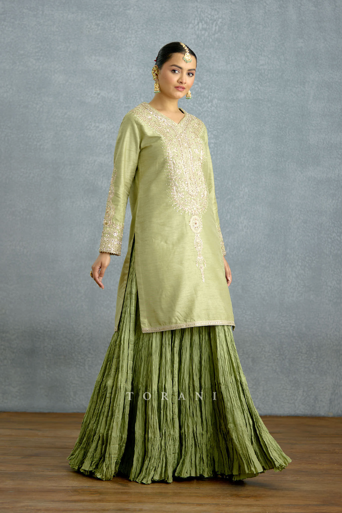 Pusta Noor Kurta Skirt Set