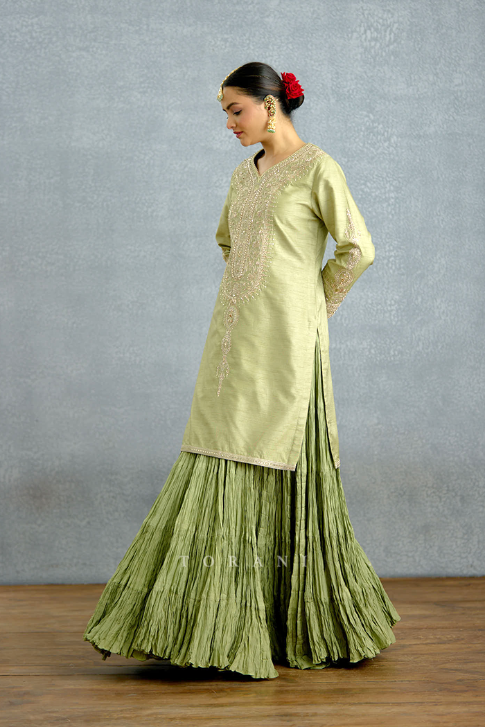 Pusta Noor Kurta Skirt Set