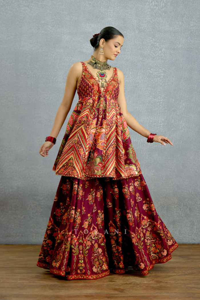 Laalima Charu Sharara Set