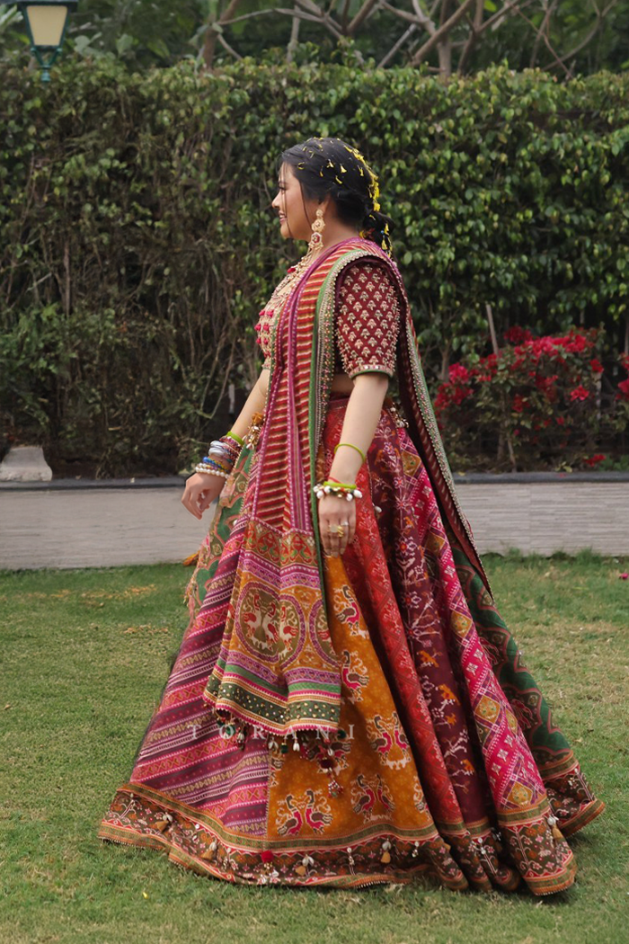 Darshika Agarwal in our Rangili Meenakshi Lehenga Set