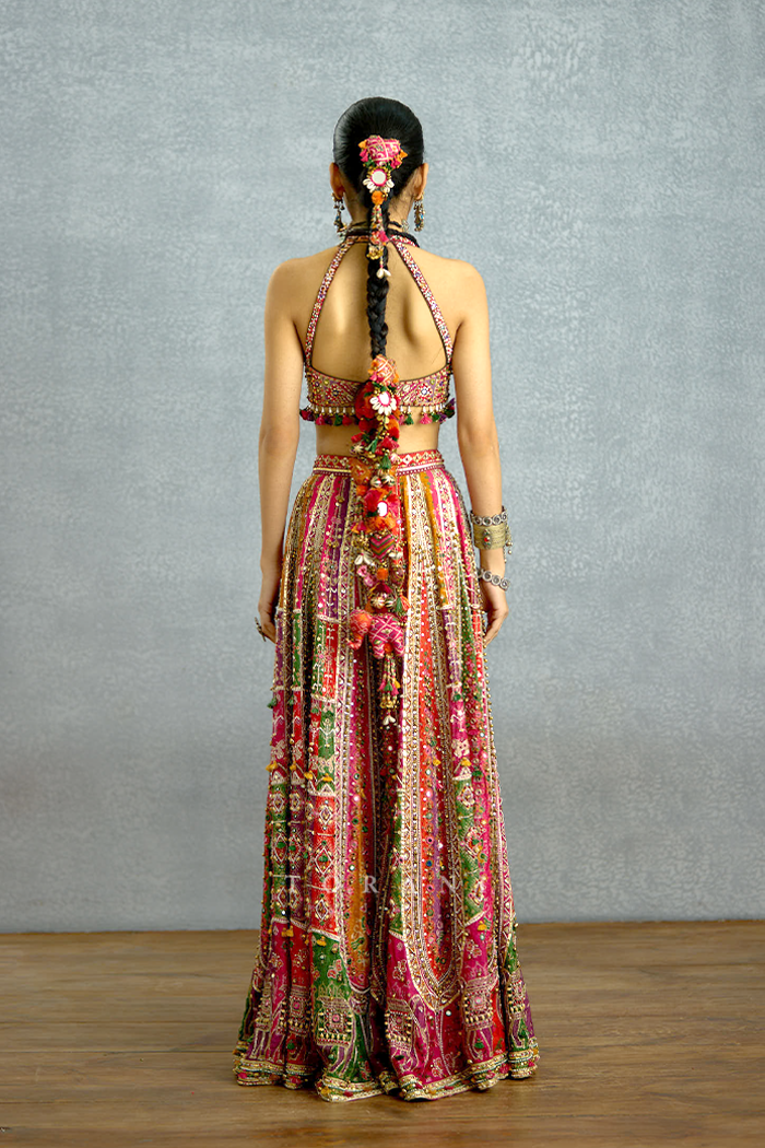 Ananya Panday in our Rangraaga Patola Sharara Set