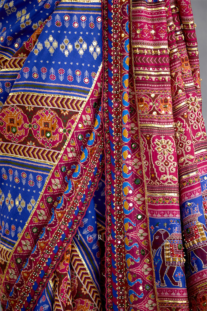 Niladri Gul Ena Saree