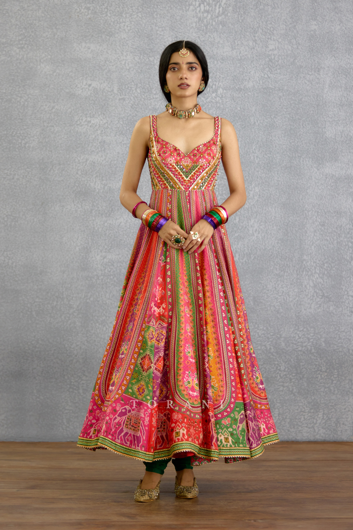 Rangili Anusha Anarkali Set