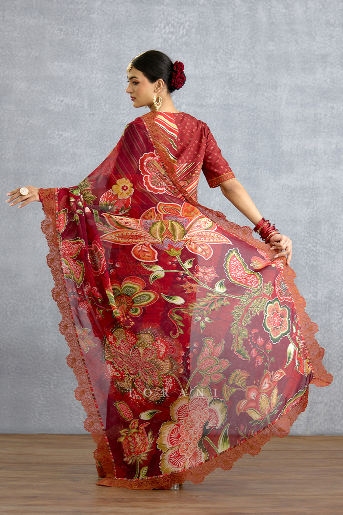 Laalima Kashvi Saree