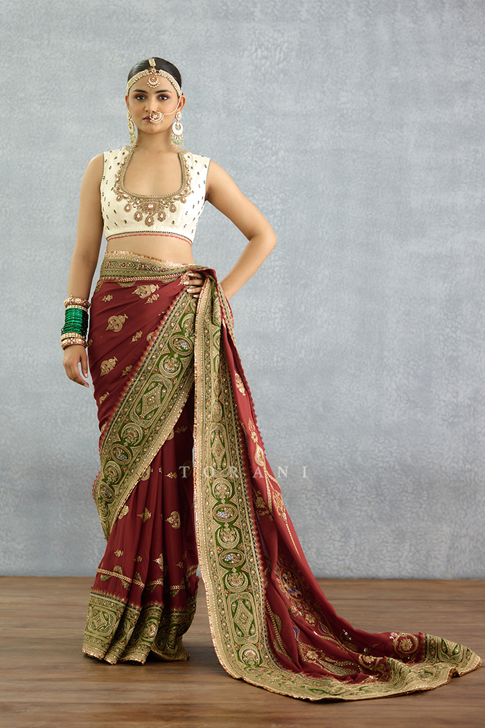 Zehra Neelat Aneeqa Saree Set