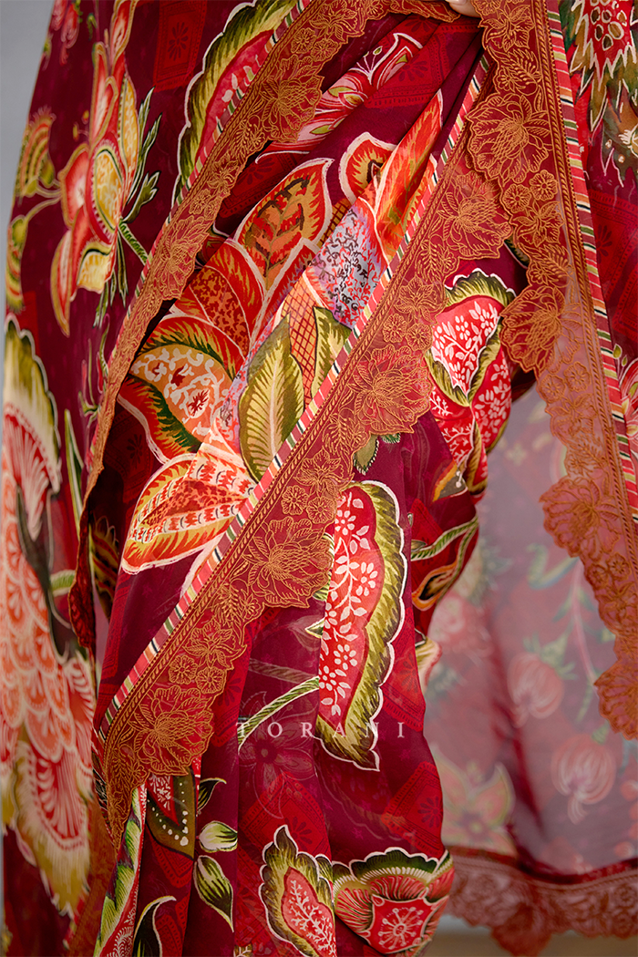 Laalima Kashvi Saree