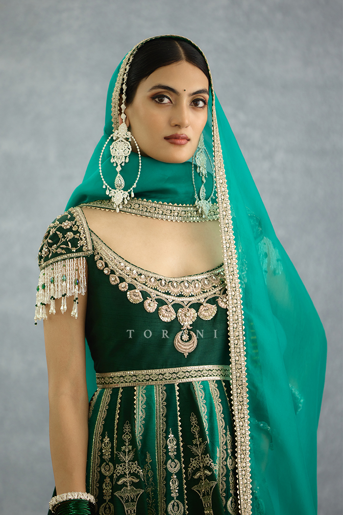 Yashm Azeeza Anarkali Set