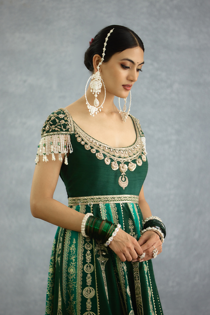 Yashm Azeeza Anarkali Set