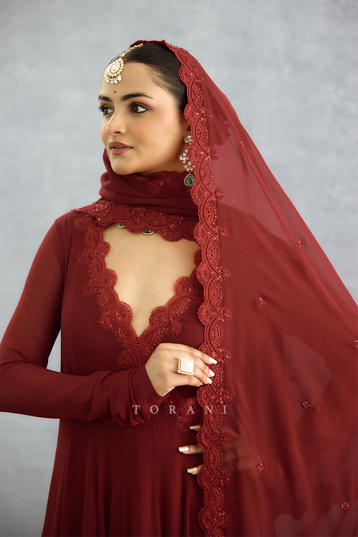 Laalima Prisha Anarkali Set