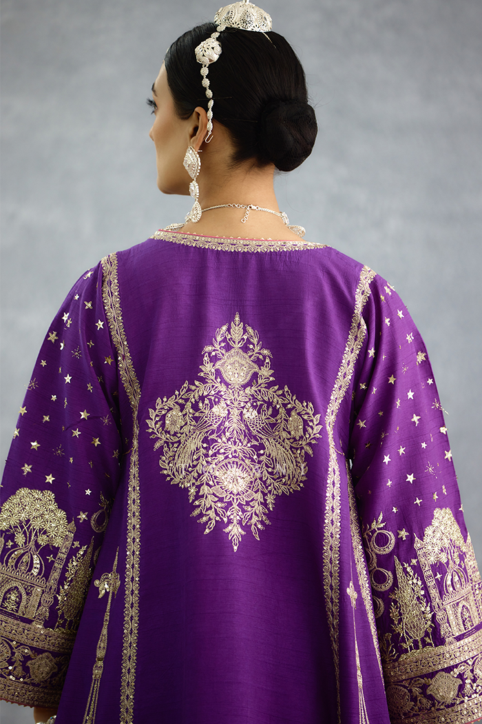 Banafsha Aqeela Kurta Set