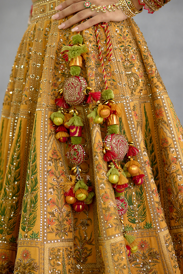 Zehra Zarqash Sidra Lehenga Set