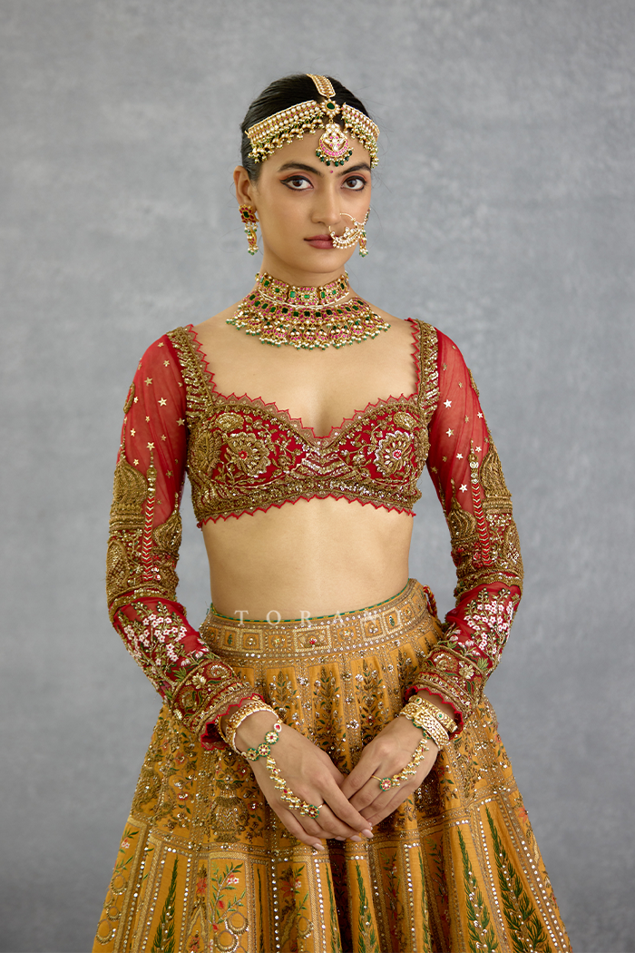 Zehra Zarqash Sidra Lehenga Set