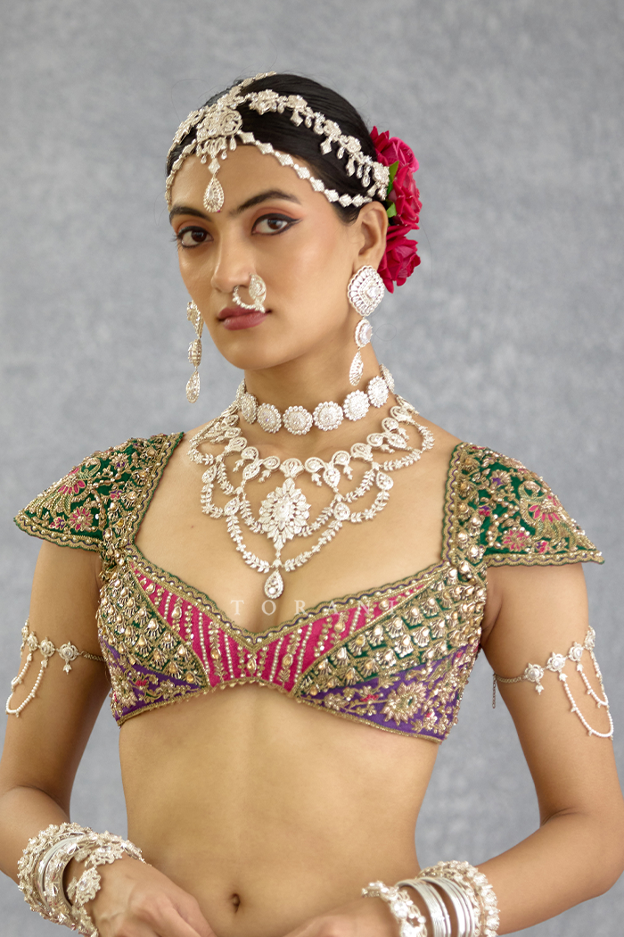 Gul-Rang Malika Lehenga Set