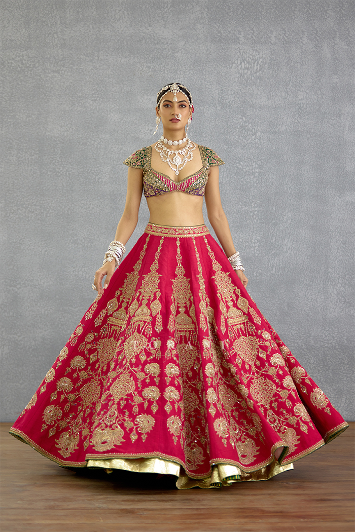 Gul-Rang Malika Lehenga Set