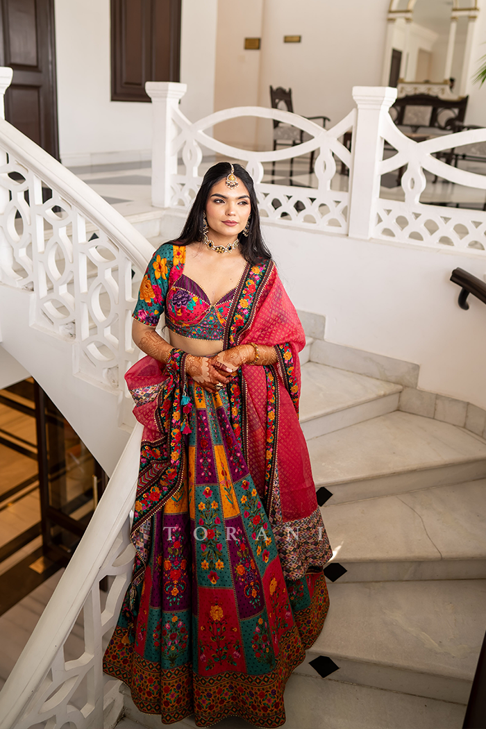 Aishwarya Madan In Our Custom Dil Rang Javeri Lehenga Set