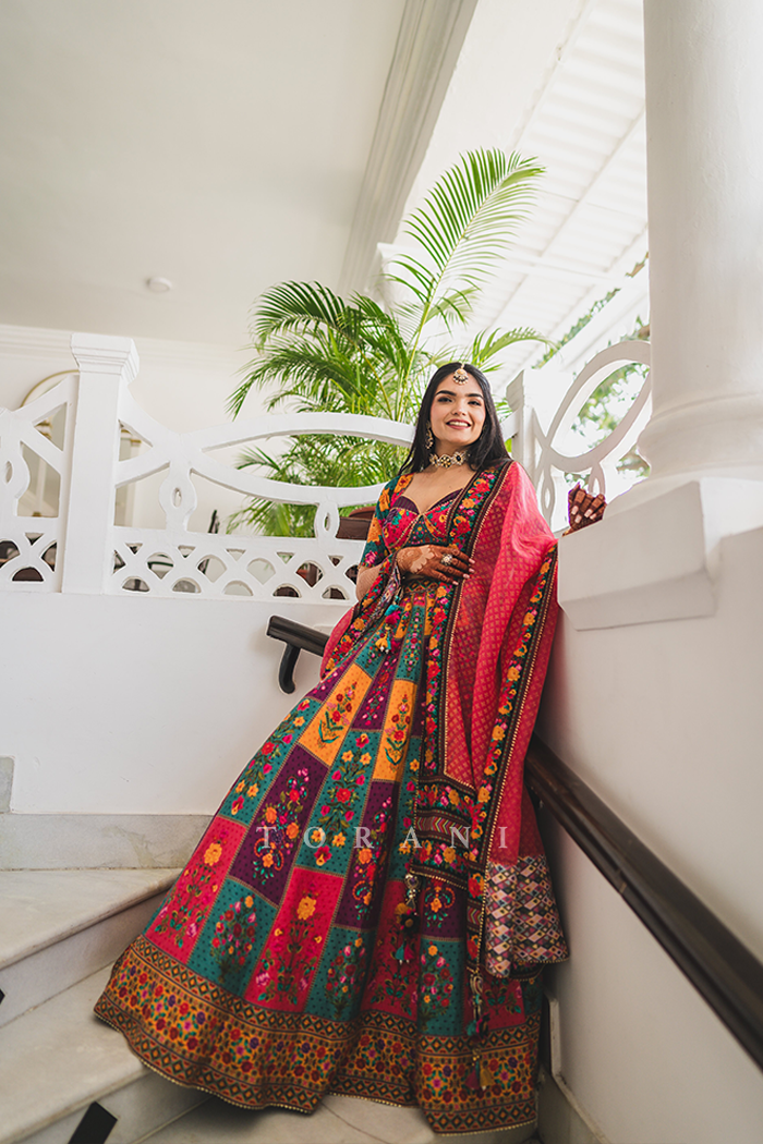 Aishwarya Madan In Our Custom Dil Rang Javeri Lehenga Set