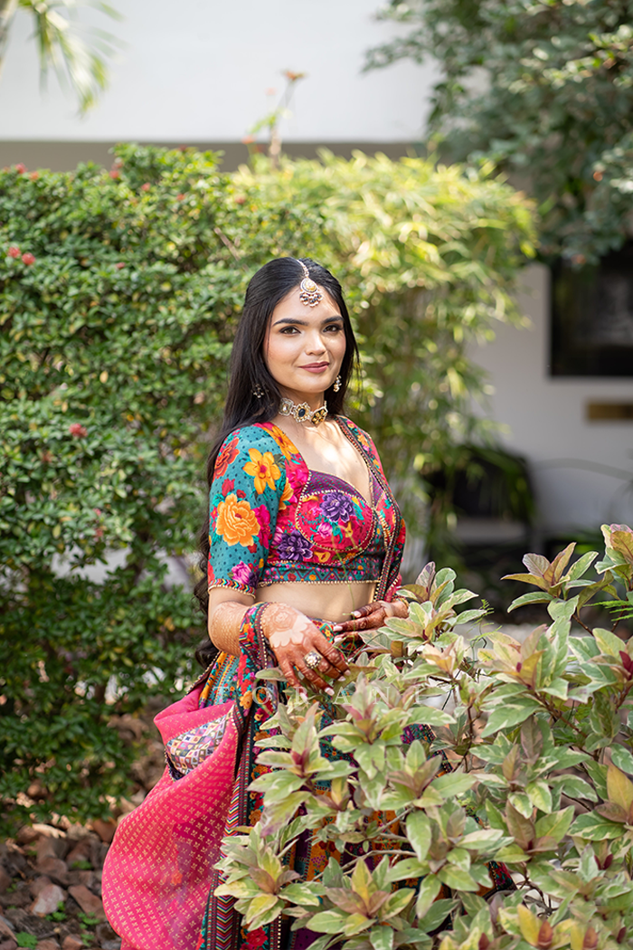 Aishwarya Madan In Our Custom Dil Rang Javeri Lehenga Set