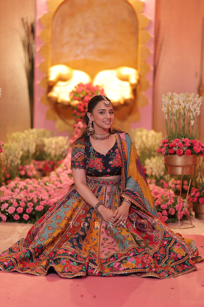 Dr. Vanni Dutta In Our Dil Rangrez Jiya Lehenga Set