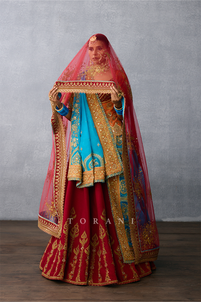 Saroja Shreeja Veil Odhni