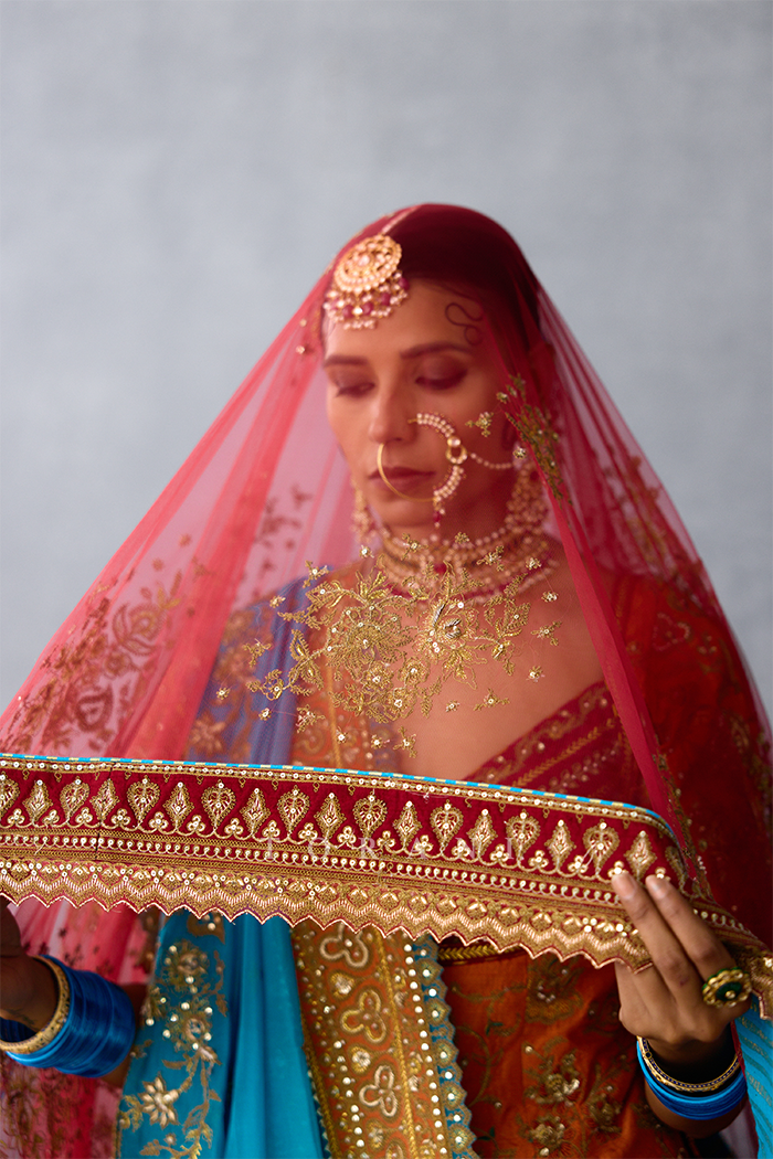 Saroja Shreeja Veil Odhni