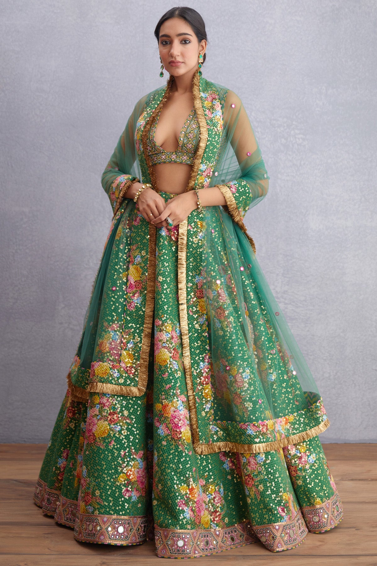 Panna Aastika Lehenga Set