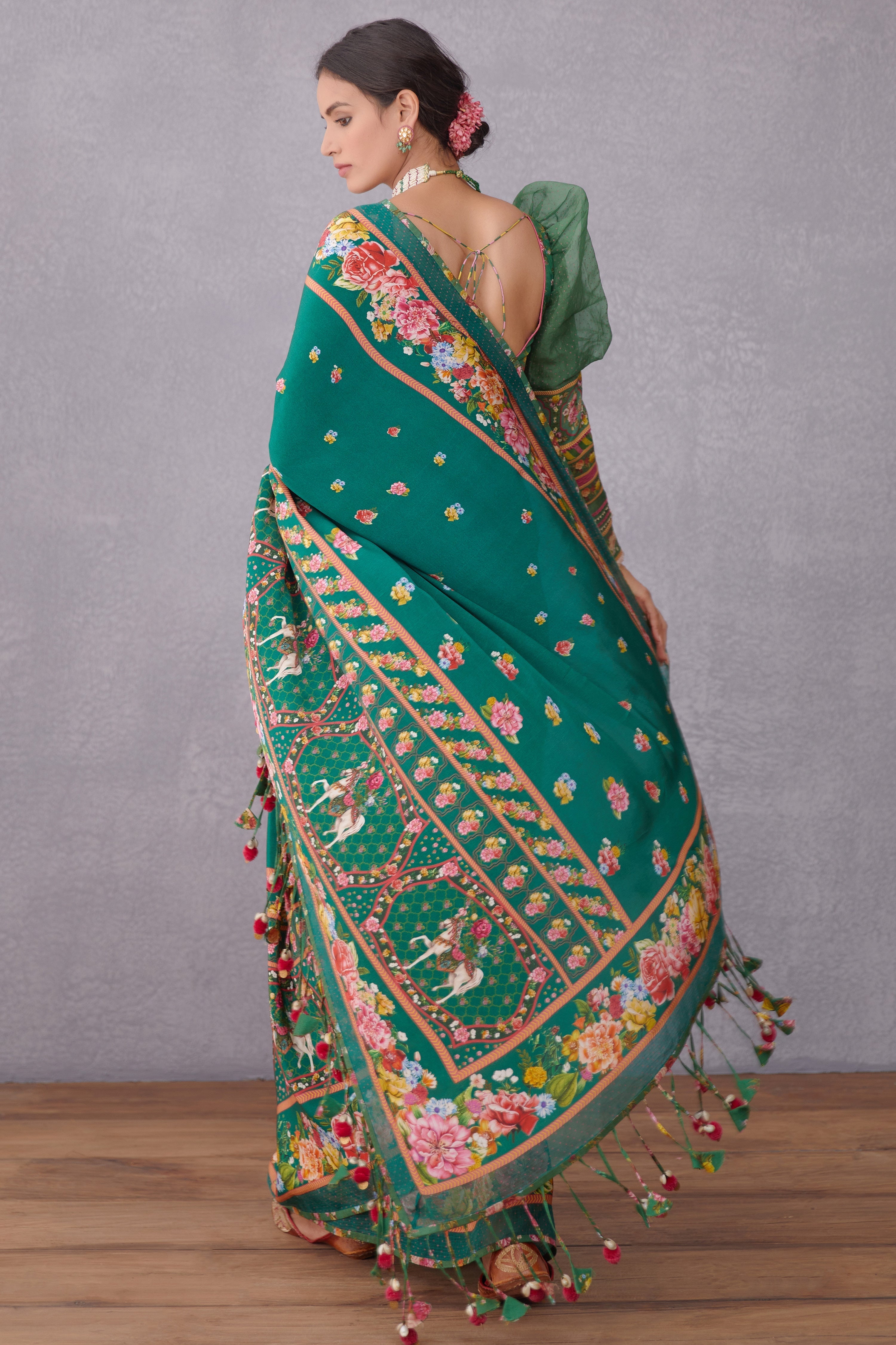 Panna Mahnoor Saree