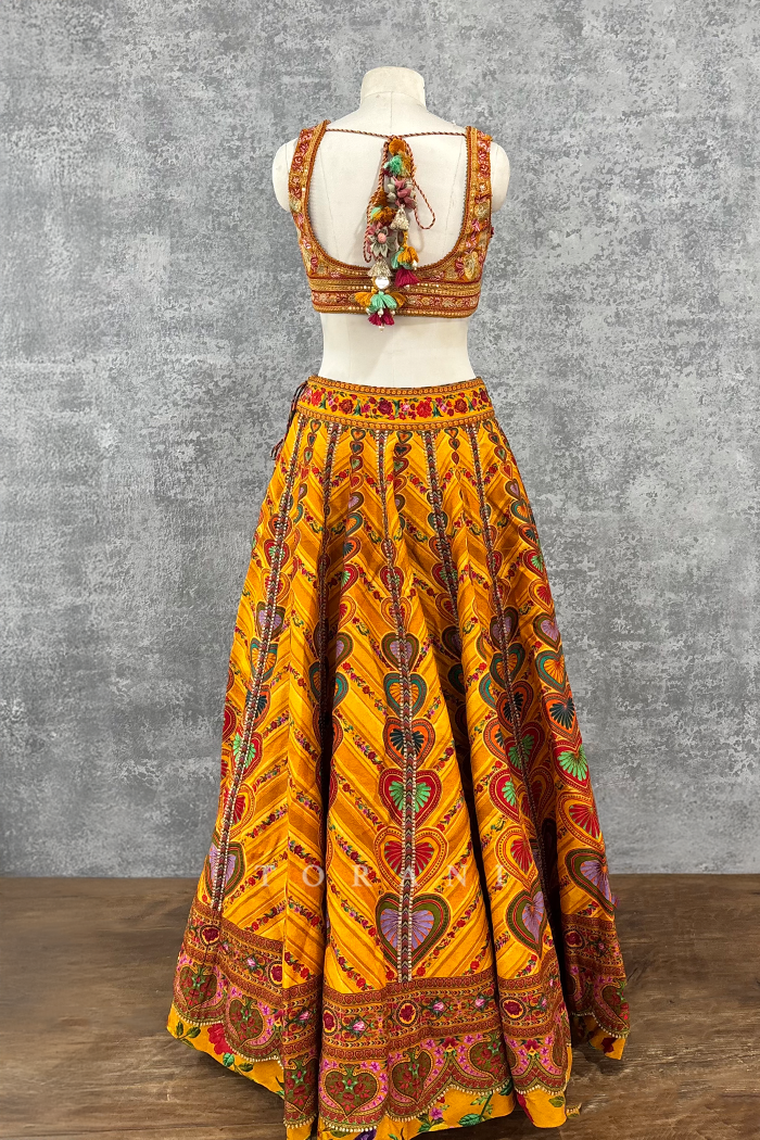 SALE - Dil Seher Skirt & Bralette