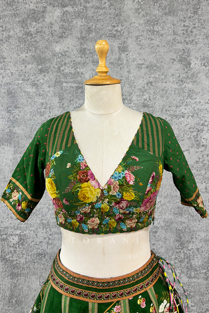 SALE - Panna Waheeda Heba Lehenga Set