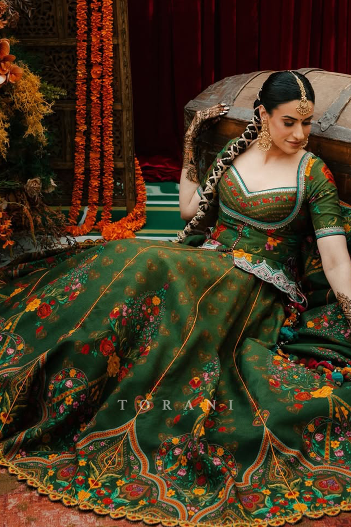 Bhav Sandhu in our Dil Saaz Lara Lehenga Set