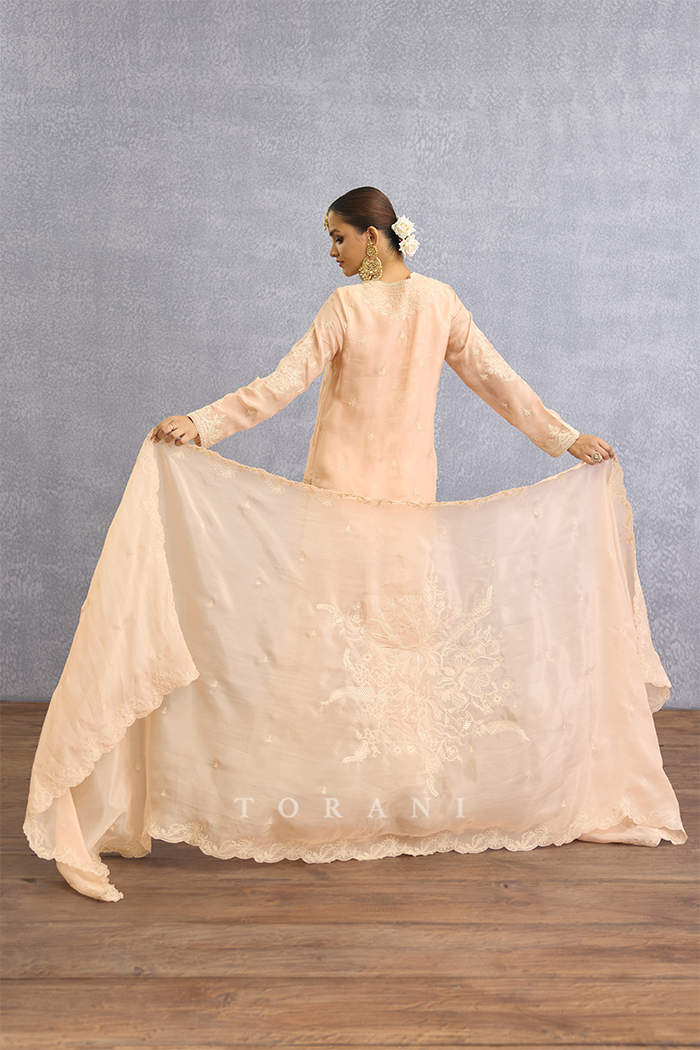 Gul-Mohar Dyuti Sharara Set