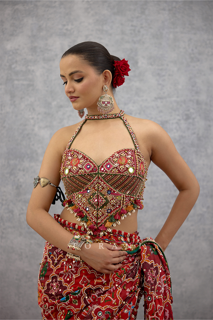 Raktangi Surkhi Blouse