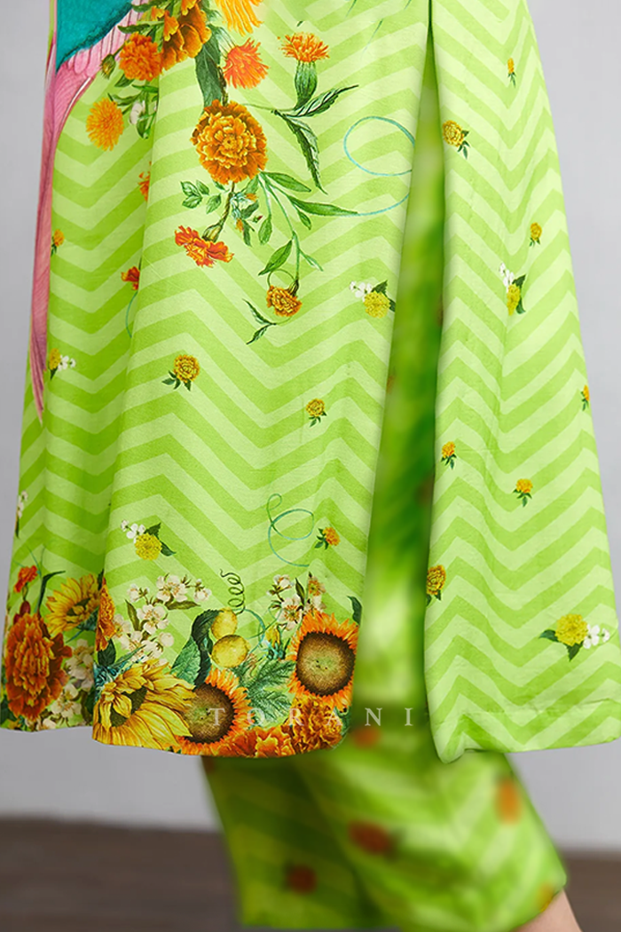 Angoori Hiraman Tota Kurta