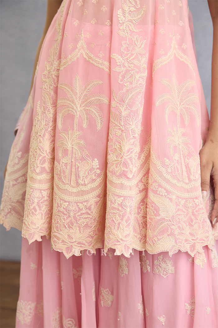 Gulaban Bhanavi Sharara Set